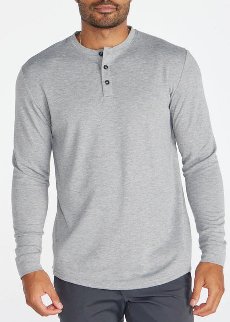 Comfort Wool Long Sleeve Henley