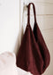 Suede Tote Bag