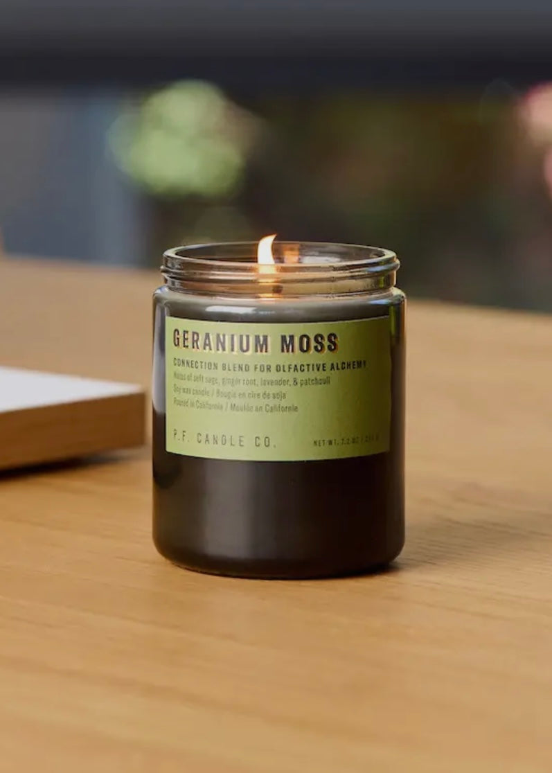 Geranium Moss Candle - 7.2 oz