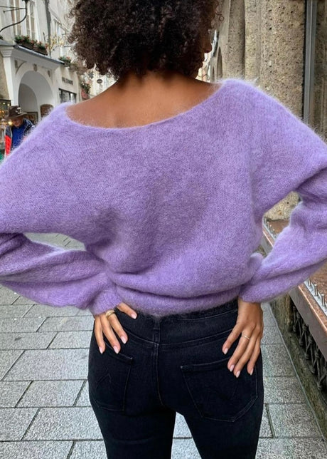 Cornelia Cardigan in Lilac