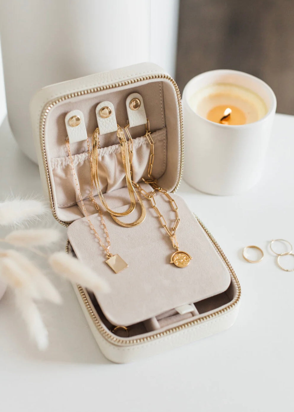 Leather Jewelry Case