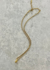 Water Drop Rope Necklace
