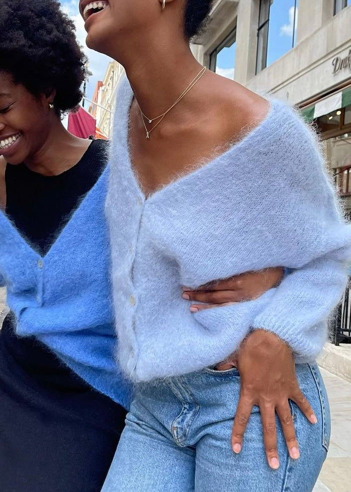 Cornelia Cardigan in Lilac