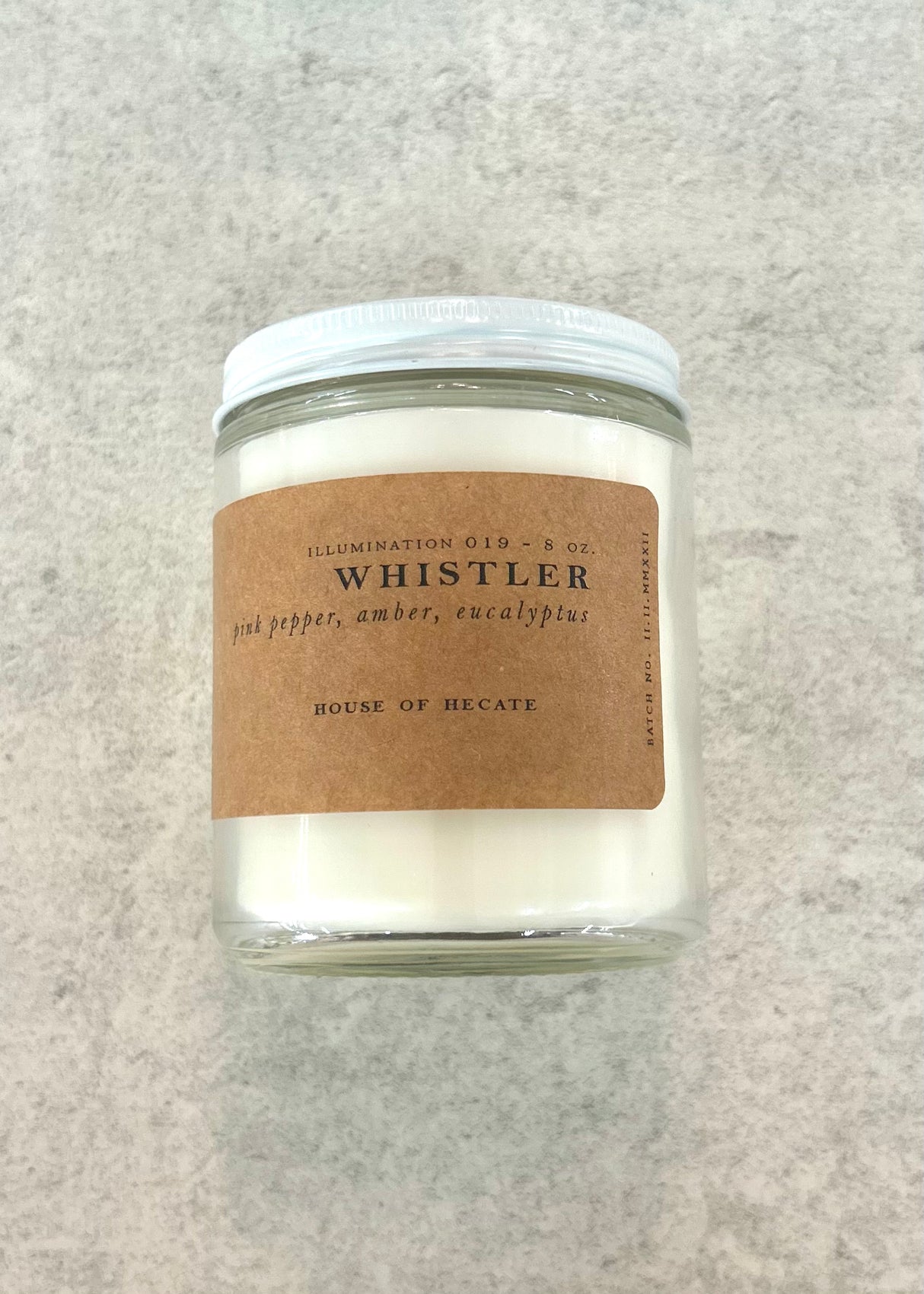 Whistler Candle #19