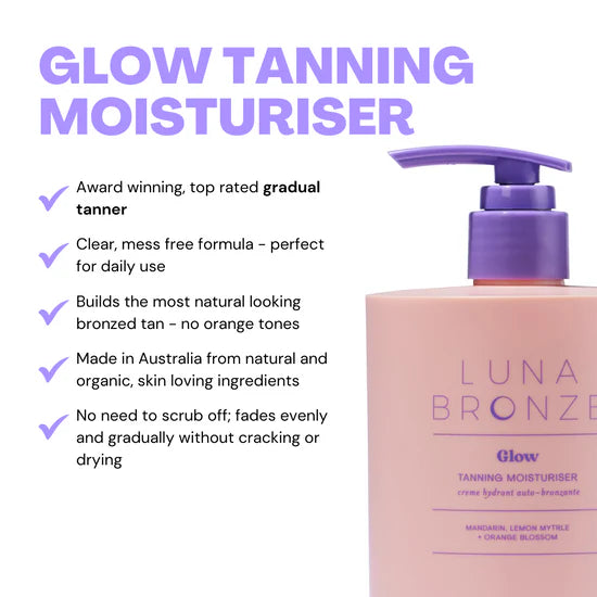 Glow Tanning Moisturizer Lotion