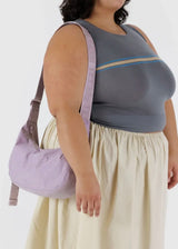 Medium Nylon Crescent Bag