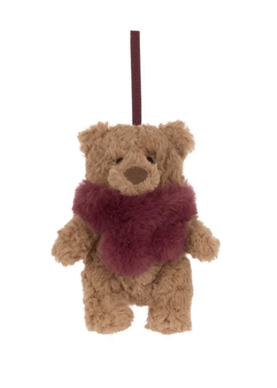 Bartholomew Bear Jr Winter Warmer Decoration