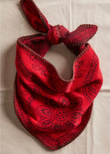 Carmen Knitted Triangle Scarf
