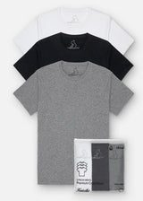 Crew Neck Tees - Mix 3-Pack