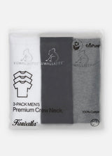 Crew Neck Tees - Mix 3-Pack