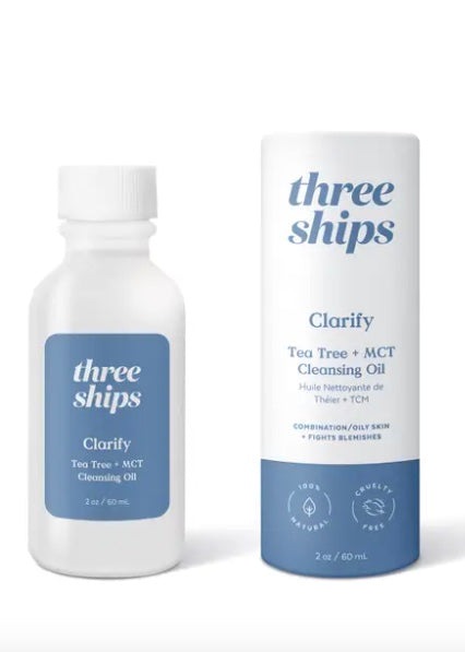 Clarify Tea Tree + MCT Cleansing Oil