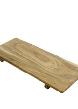 Wooden Footed Chef's Board - Small & Medium