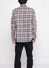 Japanese Wallace Plaid in Off White & Grey