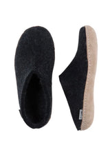 Slip On Slippers - Charcoal Grey