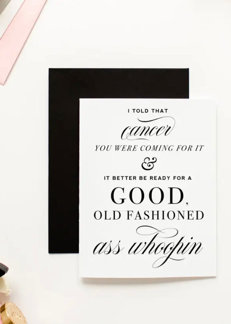Cancer Encouragement Card
