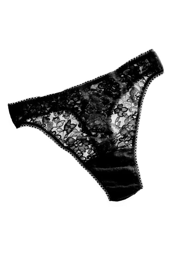 Daily Lace High Cut Thong