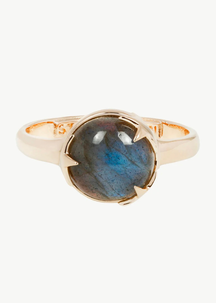 Under the Stars Ring in Labradorite