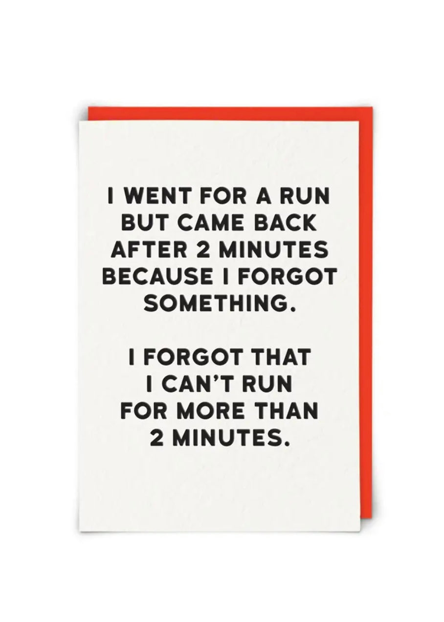Run Card