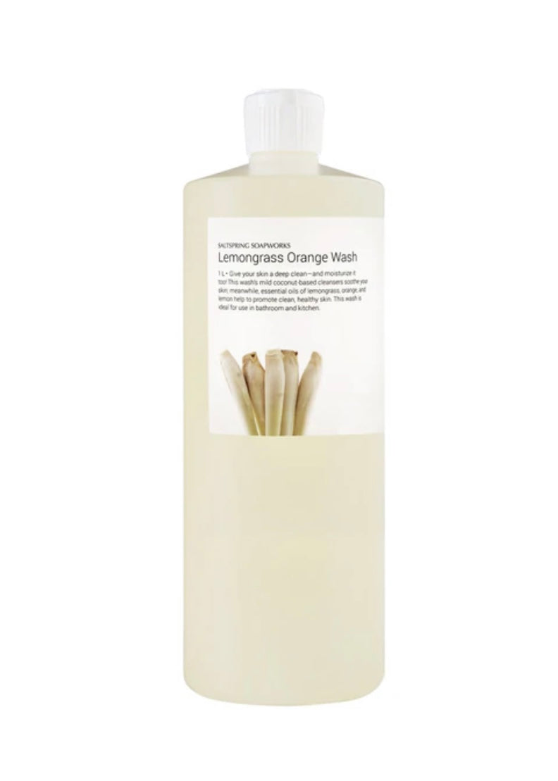 Lemongrass Orange Wash- 1 Liter Refill