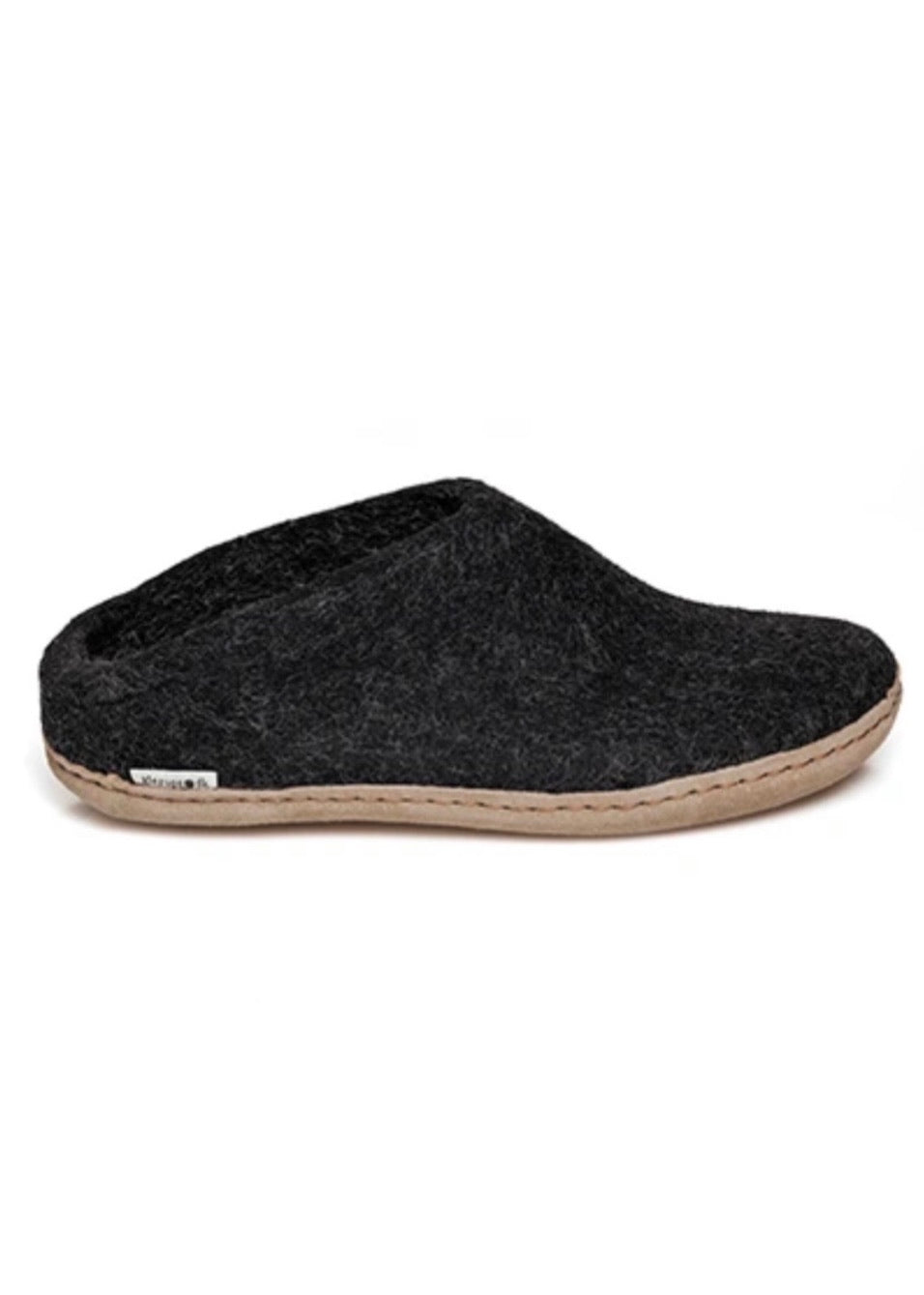Slip On Slippers - Charcoal Grey